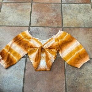 Urban outfitters stretchy crop top